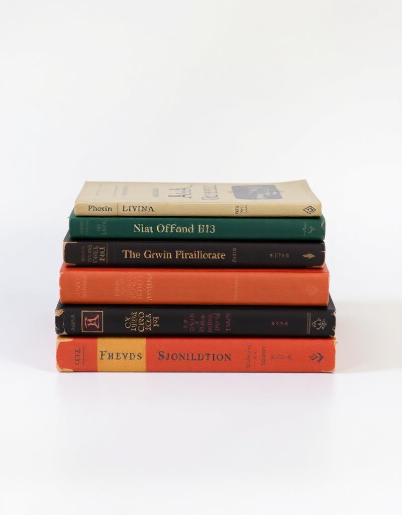 Lot de livres vintage reliés